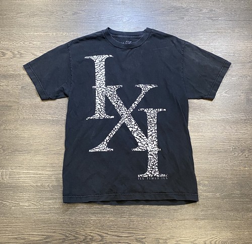 Ill X Ill Clothing ILL TIMES ILL Graphic Design Black Medium Graphic T Shirt