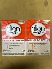2 New Align Probiotic Ultimate Gut Support - 49 Capsules Each Box Exp. 11/2025+