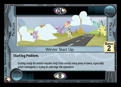 My Little Pony Equestrian Odysseys Winter Start Up - 202 -  C x3  MLP CCG 