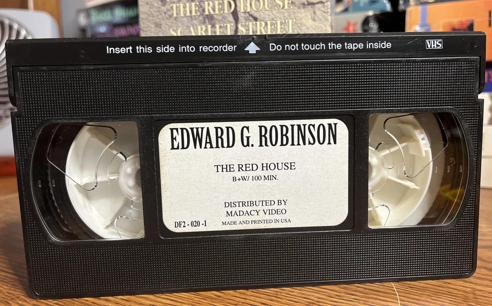 Edward G. Robinson The Red House Scarlet Street VHS Fast Free Shipping - Image 2 of 4
