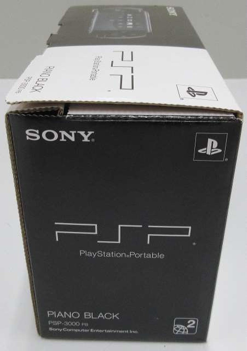SONY PSP Playstation Portable Piano Black PSP-3000PB Console Game
