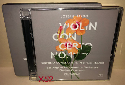 Haydn SA CD Violin Concerto No 1 in C Major LA Philharmonic Pinchas Zukerman