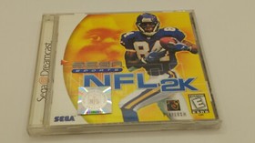 NFL 2K Sega Dreamcast 2001 complete CIB Manual, Case, Disk. Disk is near Mint