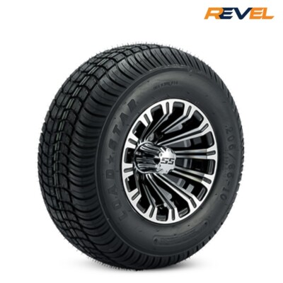 Set of 4 Golf Cart Wheels & Tires, 10