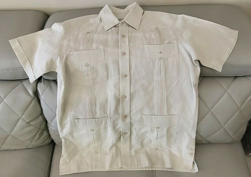 RAMON PUIG 4 POCKET CREAM SHORT SLEEVE 