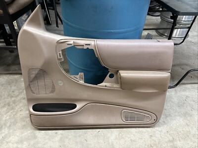 98-02 FORD RANGER PASSENGER RIGHT DOOR PANEL EXTENDED CAB MANUAL WINDOW ...