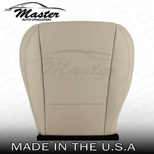 2015 - 2017 Fits Subaru Outback RIGHT Bottom Tan Leather Seat Cover, Perforated