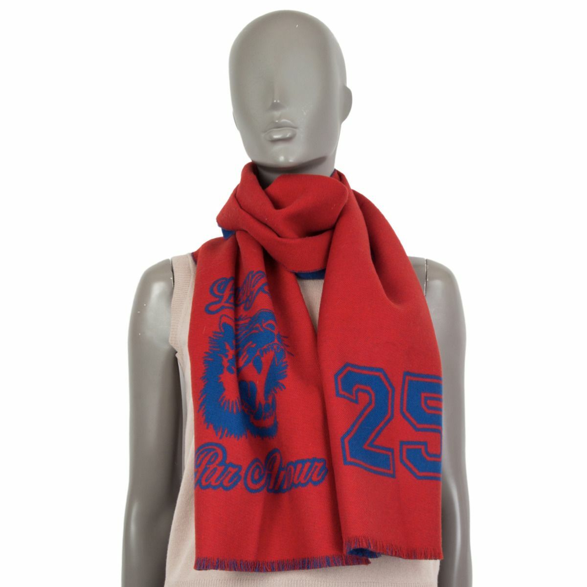 GUCCI TIGER スカーフ Mens/Womens GUCCI Tiger Love GG Square Scarf | eBay