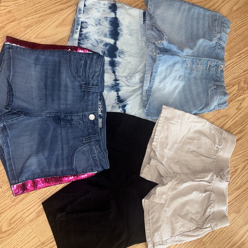 Teen Girl Lot 5 Jean Shorts 10/12