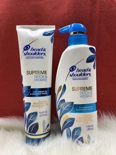 Head&Shoulders Supreme Detox & Hydrate Hair & Scalp Shampoo & Conditioner