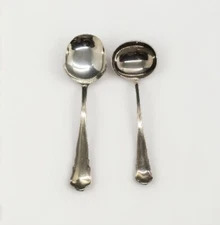 Wilkens Chippendale 150 ER Hard Silver Plated Soup Ladle & Serving Spoon