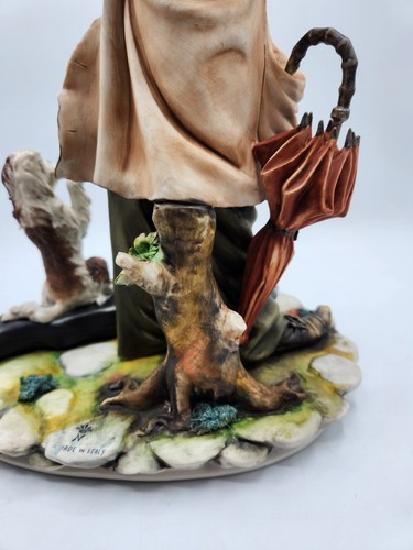 24k Capodimonte Laurenz Collezione Violinista Errante Enzo Arzenton Italia 11" - Foto 9 di 12