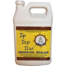 Tip Top Teak Wood Oil Sealer Gal. - Protect Your Teak with Long-Lasting Shine