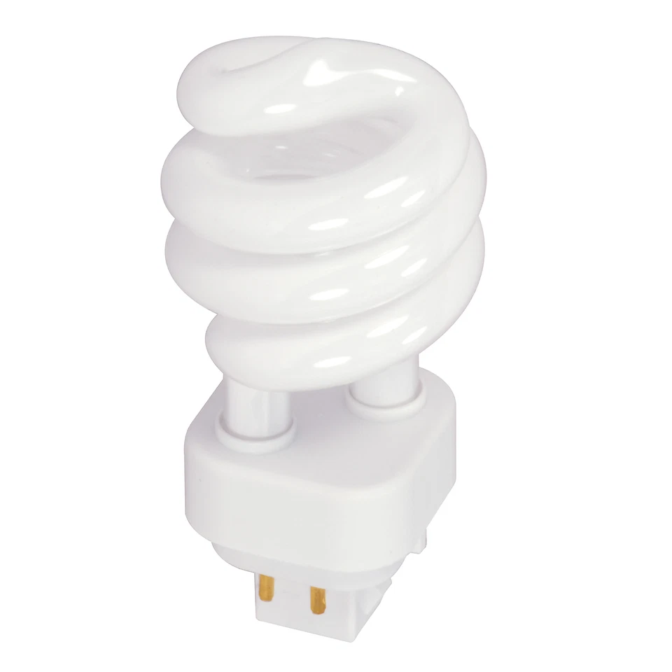 1 Pack Satco S4438 PLS13 2700K Spiral 13W 4-Pin G24q-1 T3 CFL 2700K Warm White - Image 3 of 4