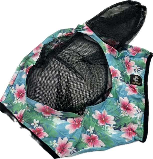 Máscara de mosca equina Fern's Best Horse - ¡colores y diseños divertidos! Foto 3 de 4