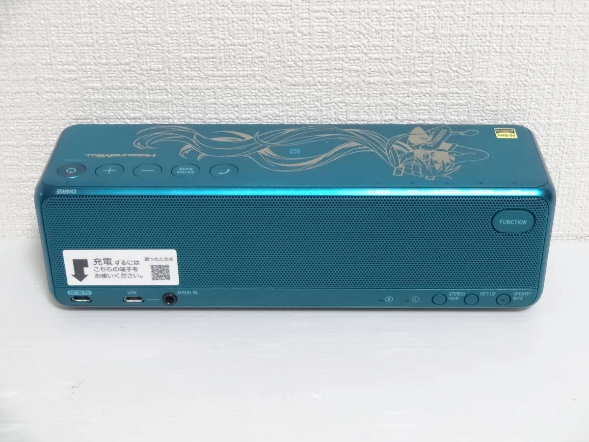 SONY SRS-HG1 Hatsune Miku Main body only Confirmed Operation