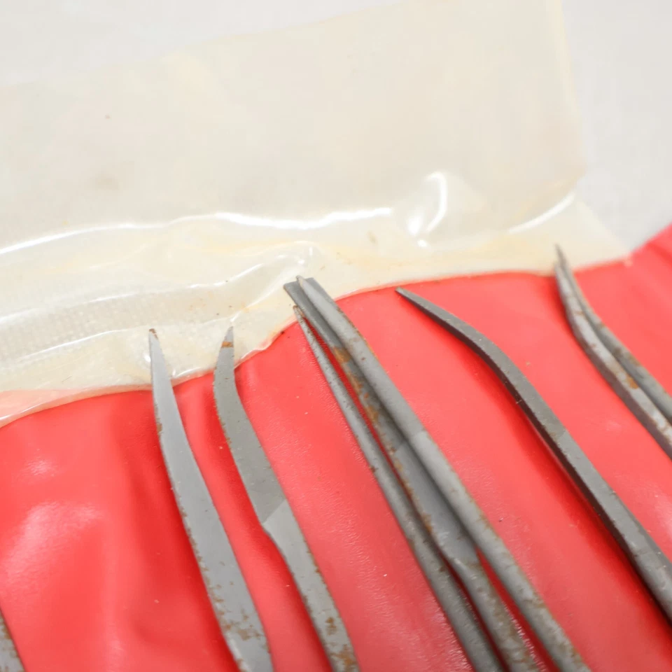 King Machinery Special Shape Needle File Set 13 Pieces in Roll - Image 4 of 4