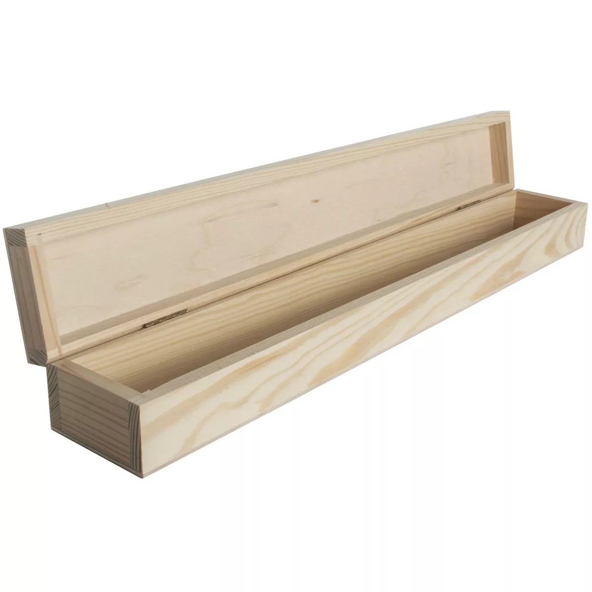 Long skinny wooden box deals