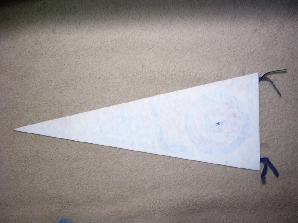 EARLY 1970'S 1972/73 WINNIPEG JETS WHA HOCKEY PENNANT FLAG WITH STREAMERS - Image 2 of 4