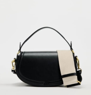 ZARA CROSSBODY BAG BLACK BNWT M | eBay