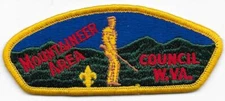 Mountaineer Council Strip CSP Vintage Boy Scouts of America BSA CB