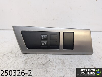 OEM 2010-2011 Mazda 3 Mazda3 2.5L DSC Traction Control Switch Button w/ Bezel