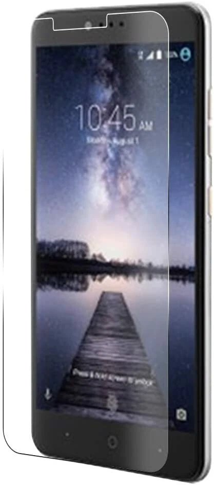 Paquete de 3 protectores de pantalla de vidrio templado premium para ZTE ZMax Pro Z981 ZTE Carry Foto 2 de 4