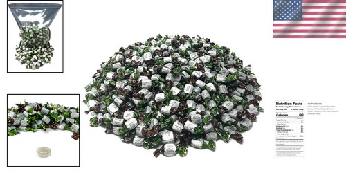 Refreshing Individually Wrapped Chocolate Mints - 10 lbs of Minty Goodness - Picture 2 of 7