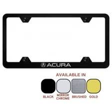 Acura Laser Etched Logo 50 State Legal License Plate Frame Official Licensed