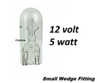 Sewing Machine Wedge Push in Light Bulb 12v 5w/12 volts 5 watts Fits Janome