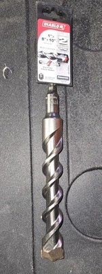 Diablo DMAPL2520 1 in x 10 in 2-Cutter SDS-Plus Carbide Hammer Drill Bit