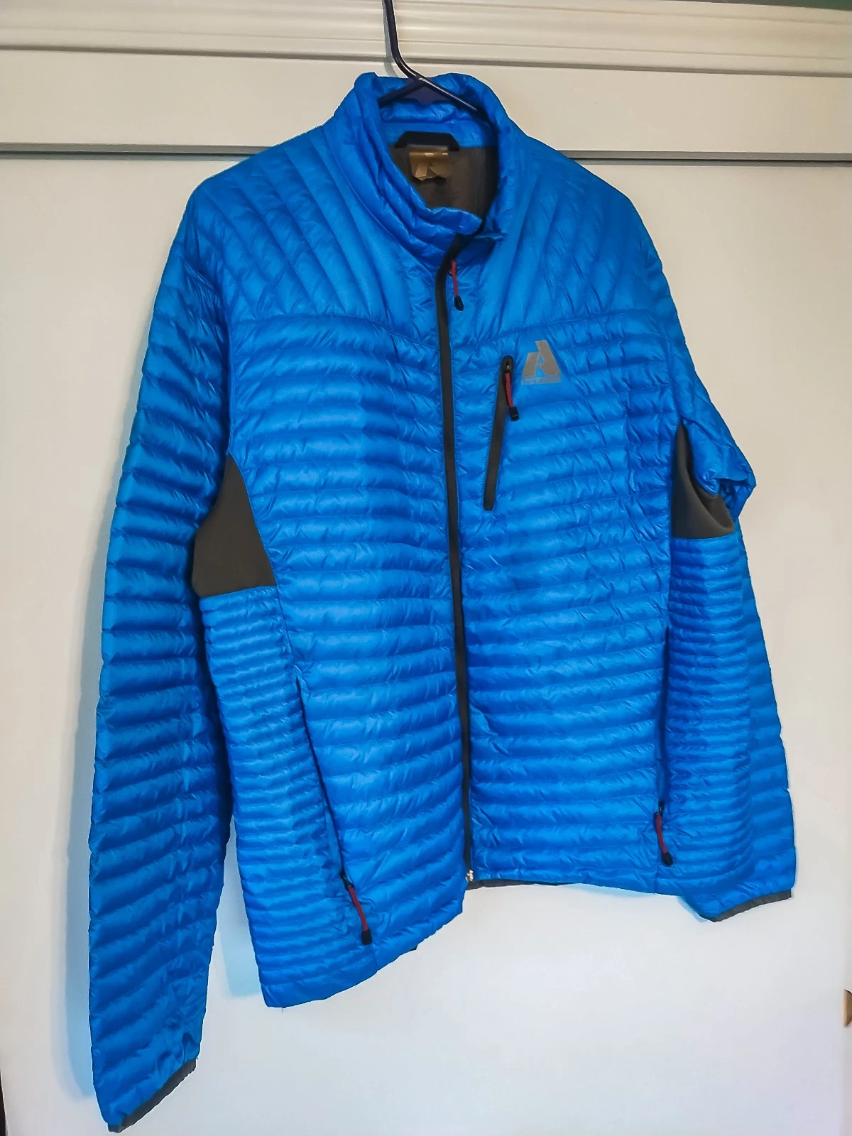 Eddie Bauer First Ascent Storm Down 800 Blue Goose Down Jacket Mens XL - product detail image 1