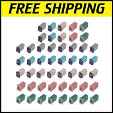 Durable Mini Box-Shaped Automotive Fuse Kit - 15 to 40 Amperes Included