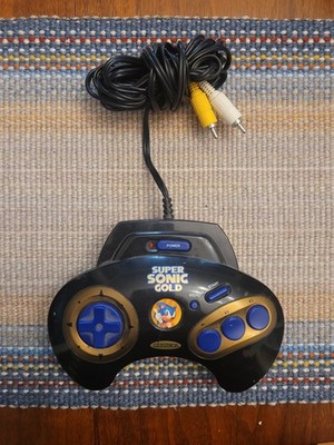 Super Sonic Gold Plug Play Sega Radica Game Controller 2005 Tested