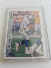 John L. Williams 1992 Seahawks Oroweat #48 
