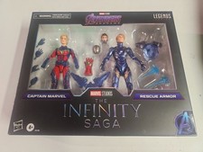 Marvel Legends  Captain Marvel and Rescue Armor  Infinity Saga