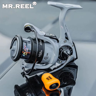 MR.REEL Brand,Spinning Fishing Reel,Shallow Alloy Line Spool,Cnc Metal Arm,Bold 