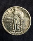 Uncirculated 1917 D Type 2 Standing Liberty Quarter 25C  Blazer