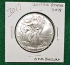 2018 Silver American Eagle 1 OZ (BU)- #3017