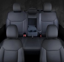 Leather Seat Covers Custom Fit for Maverick 2022-2026, Compatible Black Onyx