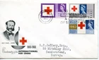 1963 RED CROSS ORD. GREAT BRITAIN QE2 RPS/BPA ILLUS.  FDC CENTENARY SLOGAN PMK
