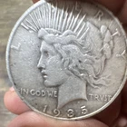 1935 Peace Dollar $1 Silver Coin Circulated Business Strike Philadelphia Mint