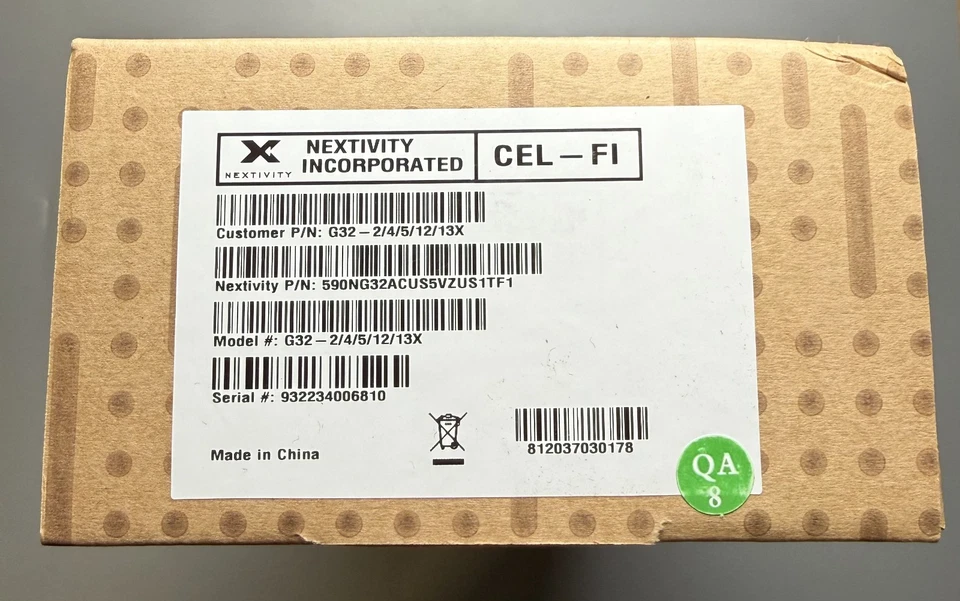 Cel-Fi GO X G32 Cell Signal Booster 4G 5G Home Office +100dB 15,000 Sq Ft NEW - Image 2 of 4