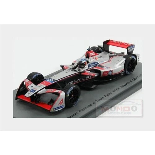 1:43 Spark Venturi Formula-E Team #5 Paris Eprix 2017-2018 M.Engel S5924 Modelli - Immagine 2 di 2
