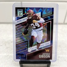 2022 Panini Donruss Elite - Antonio Gibson #11 Status Explosion /499