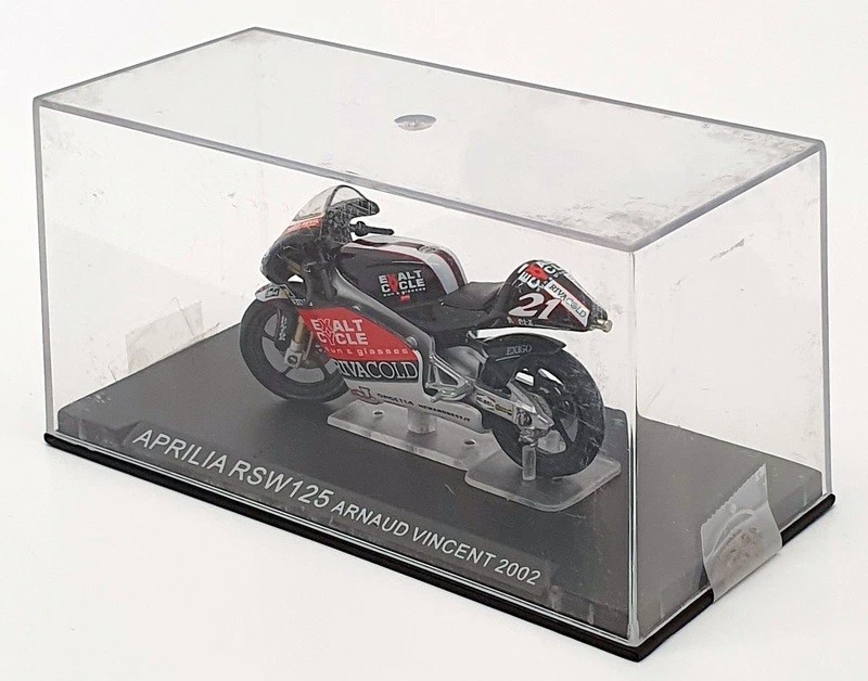 Ixo Models 1/24 Scale IB49 - Aprilia RSW125 - #21 Arnaud Vincent 2002 - Image 3 of 3