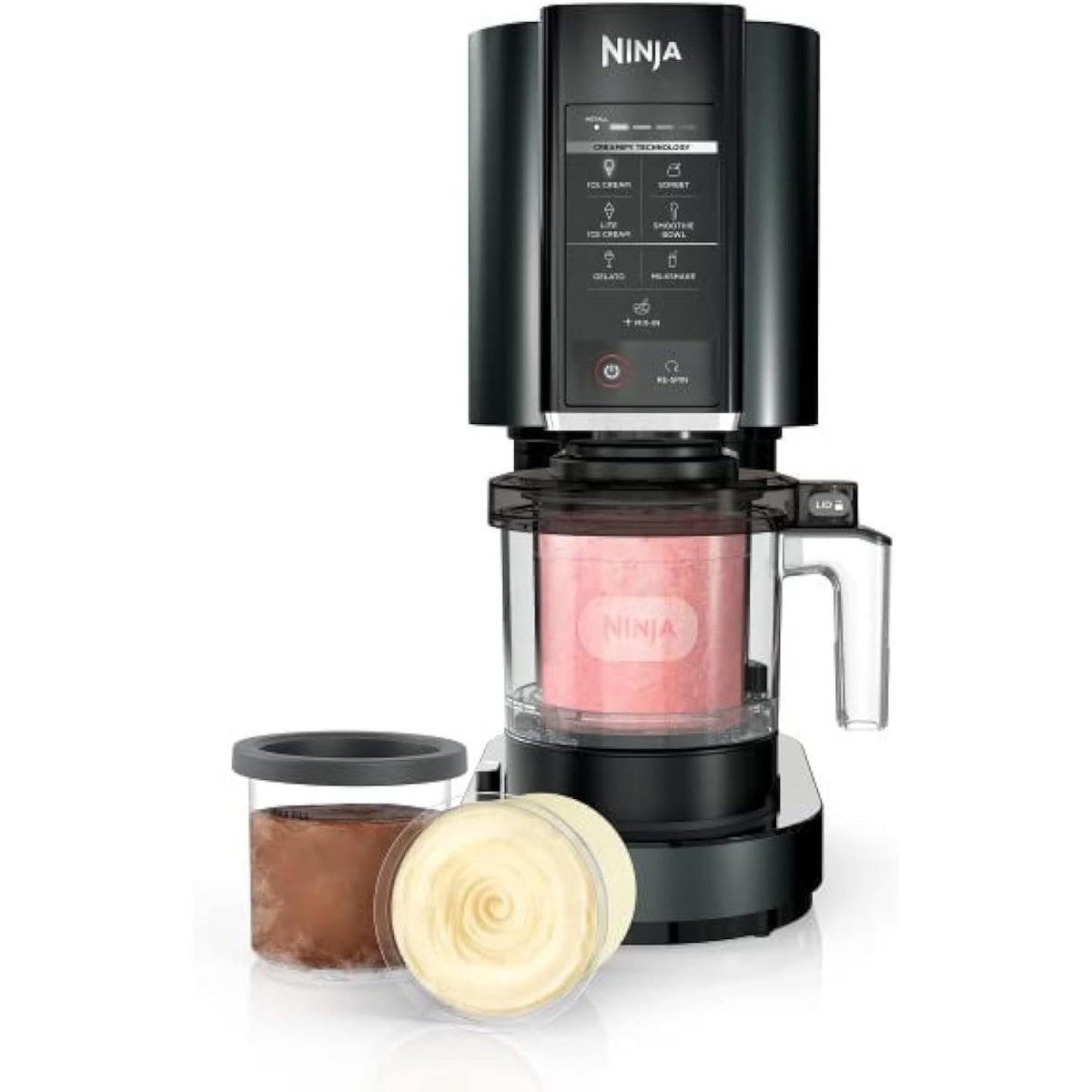Ninja CREAMi 7-in-1 Ice Cream, Sorbet, Milkshake Maker with