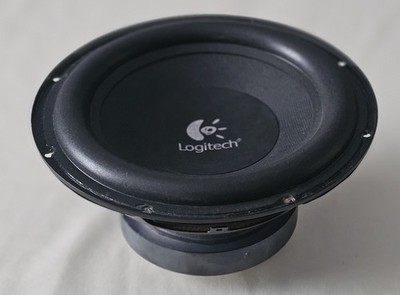 1x Logitech Tieftöner / Subwoofer-Chassis   352-000105   ca. 21 cm
