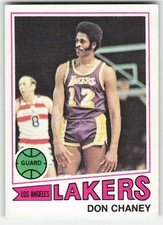 1977-78 Topps #27 Don Chaney BASKETBALL Los Angeles Lakers