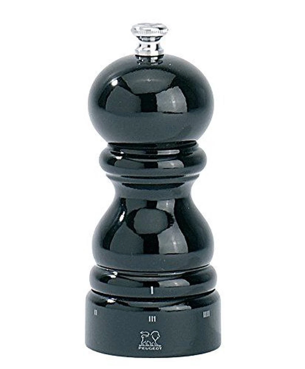 Peugeot Salt Mill Lacquered Black - 22cm Black Lacquer
